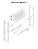 Rack shelving parts