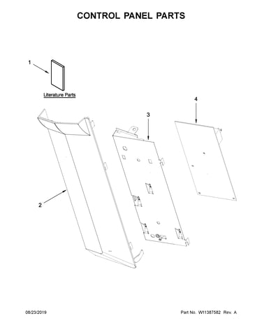 Control panel parts