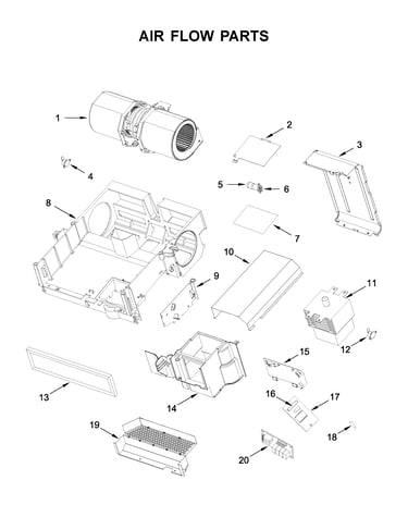 Air flow parts
