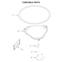 Whirlpool WMH54521JV0 turntable parts diagram