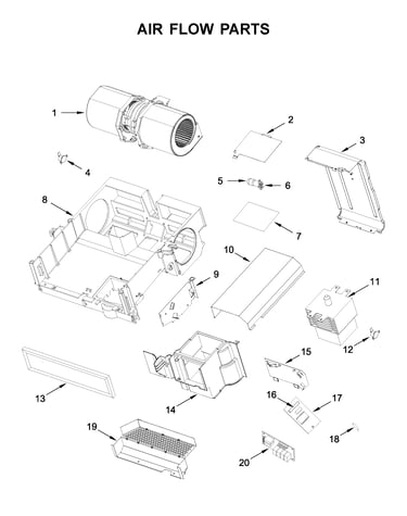 Air flow parts