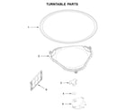 Whirlpool YWMH54521JZ0 turntable parts diagram