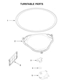 Turntable parts