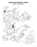 Drum and internal parts