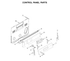 Maytag YMER6600FB2 control panel parts diagram