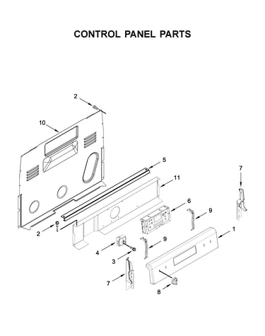 Control panel parts