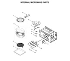 KitchenAid KOCE900HSS00 internal microwave parts diagram
