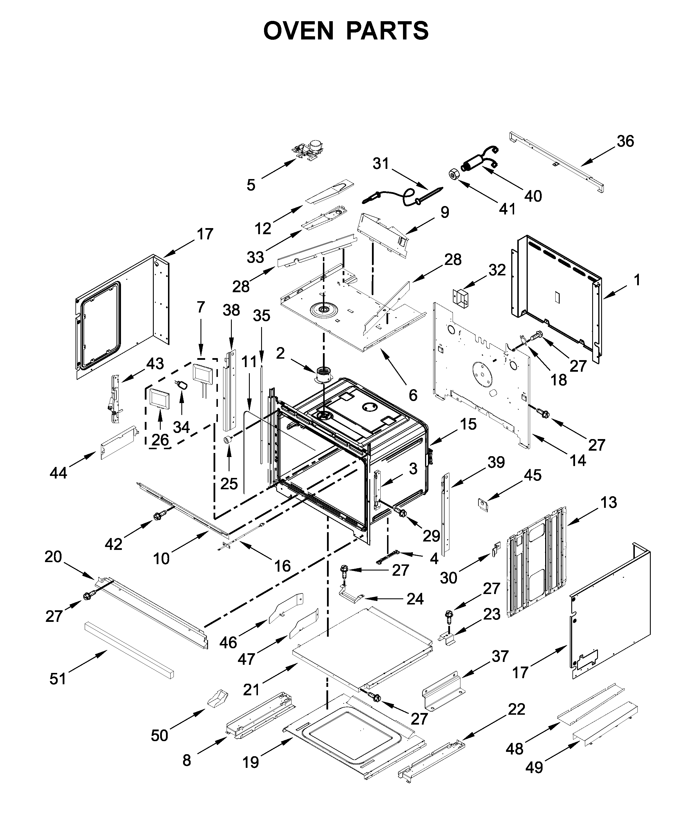 Oven parts