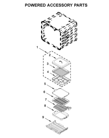 Powered accessory parts