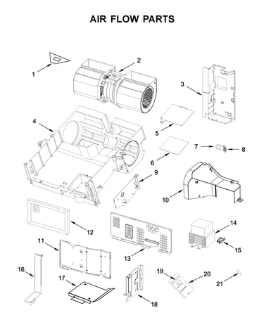 Air flow parts