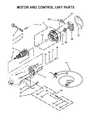 Motor and control unit parts