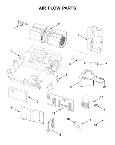 Air flow parts