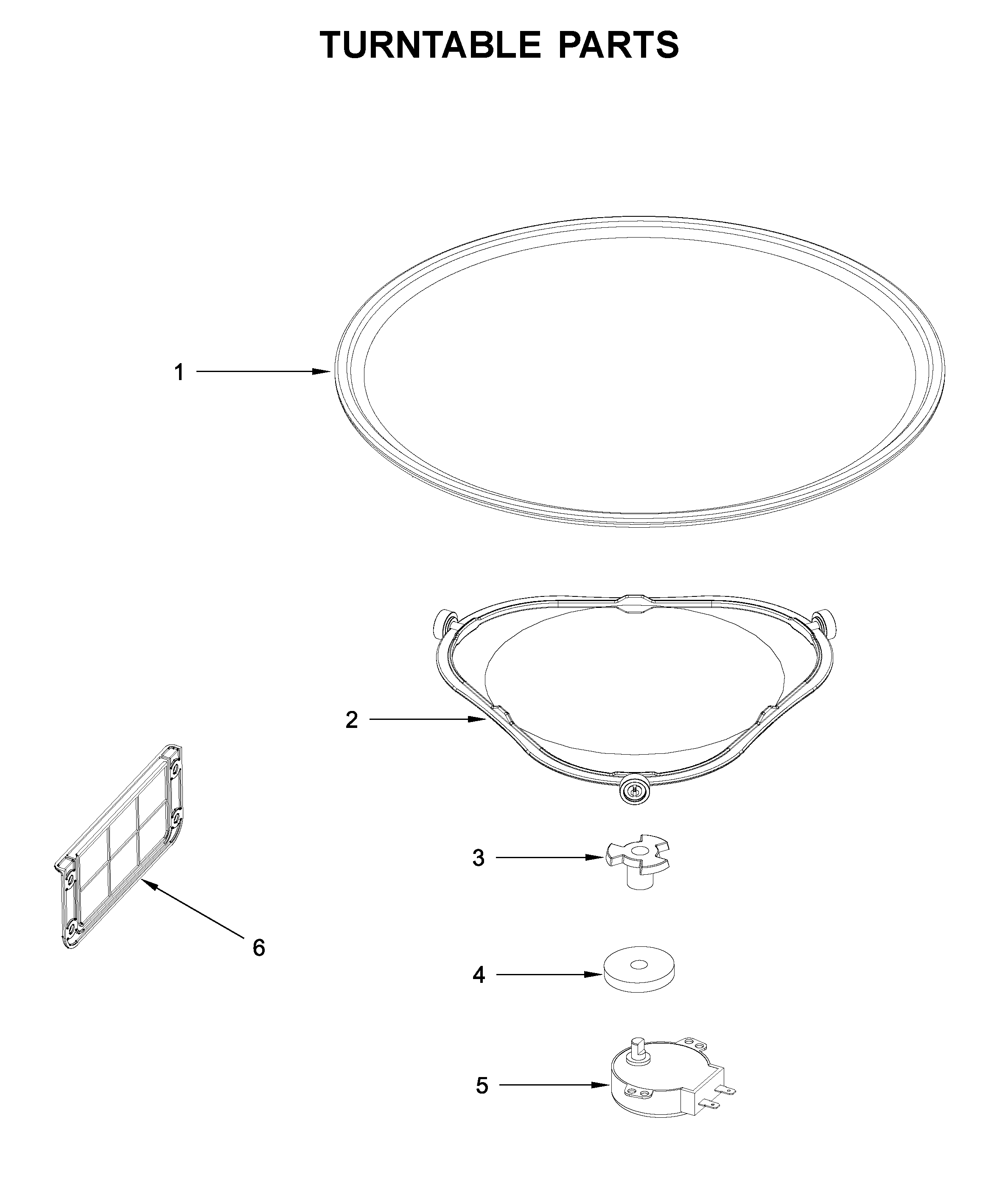 Turntable parts