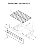 Drawer and broiler parts