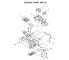 KitchenAid KUIX535HPS00 control panel parts diagram