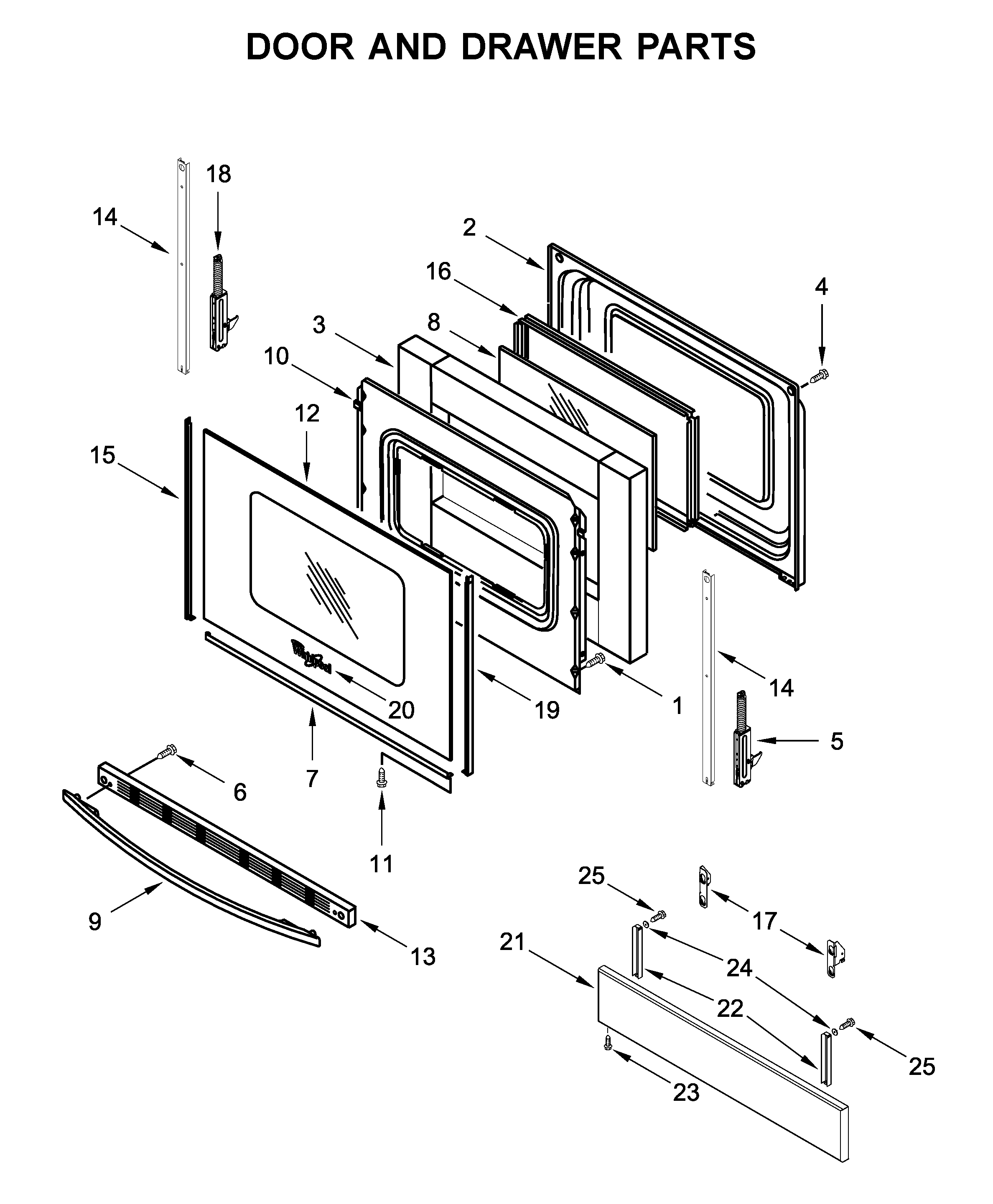 DOOR AND DRAWER PARTS