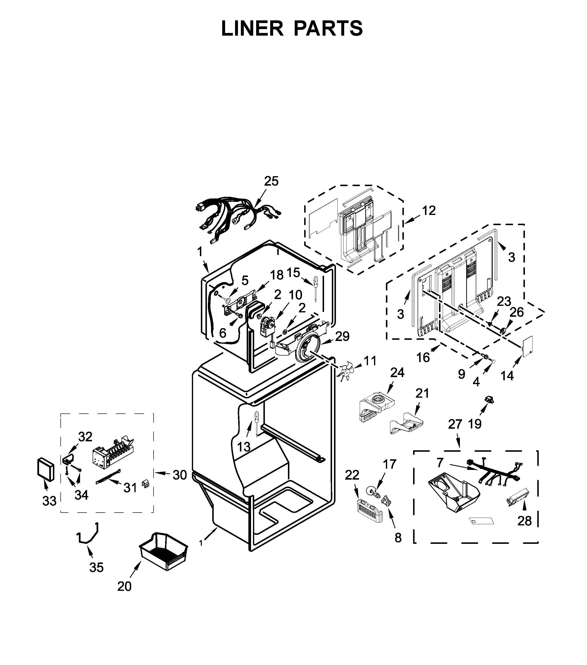 Liner parts