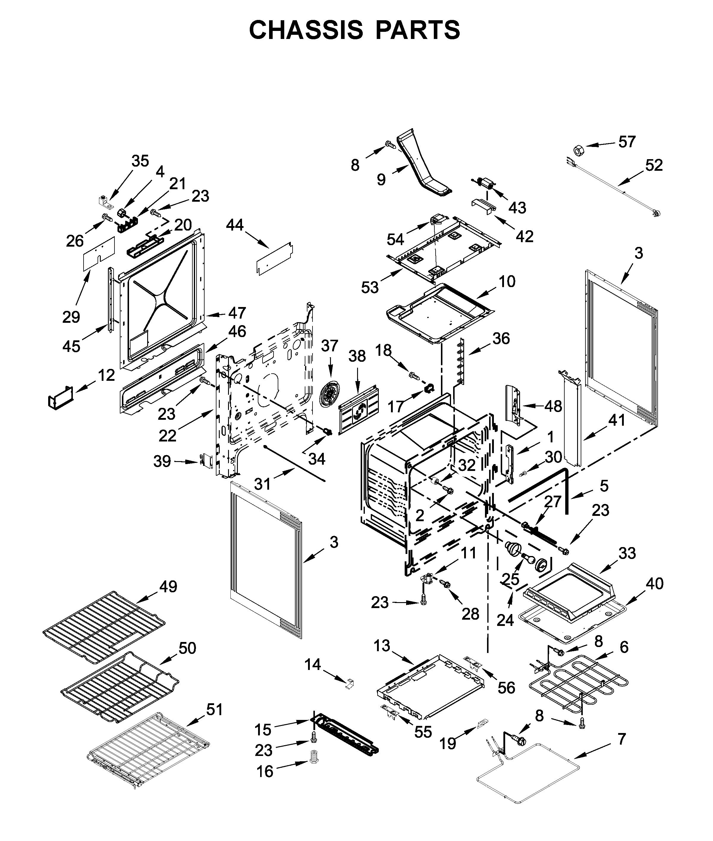 Chassis parts