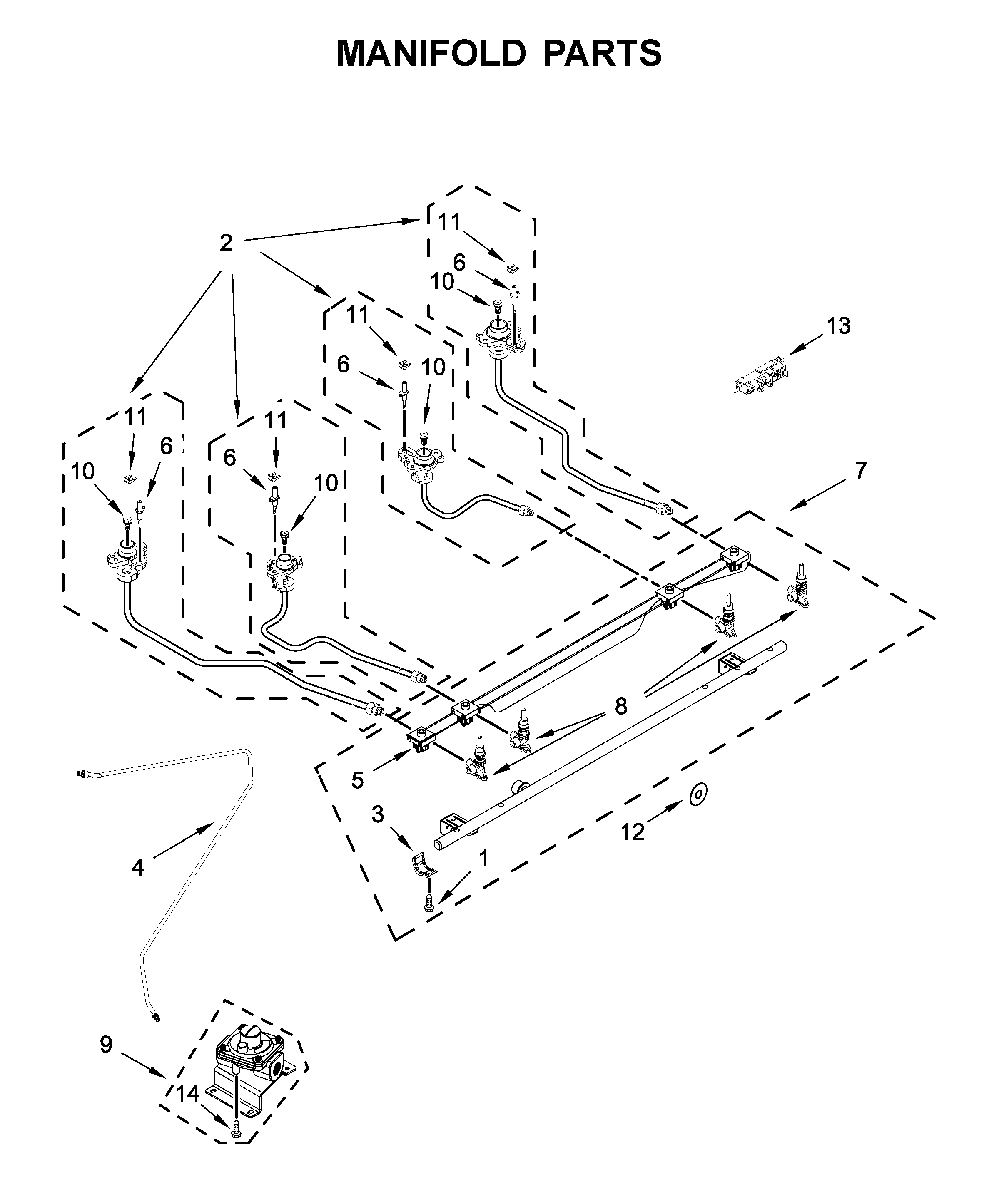 MANIFOLD PARTS