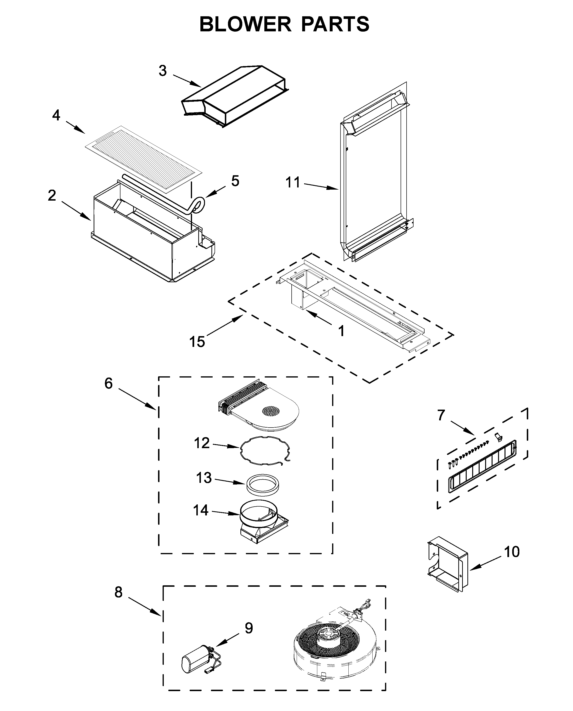 Blower parts