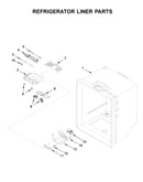 Refrigerator liner parts