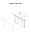Freezer door parts