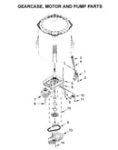 Gearcase, motor and pump parts