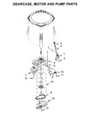 Gearcase, motor and pump parts