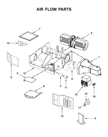 Air flow parts