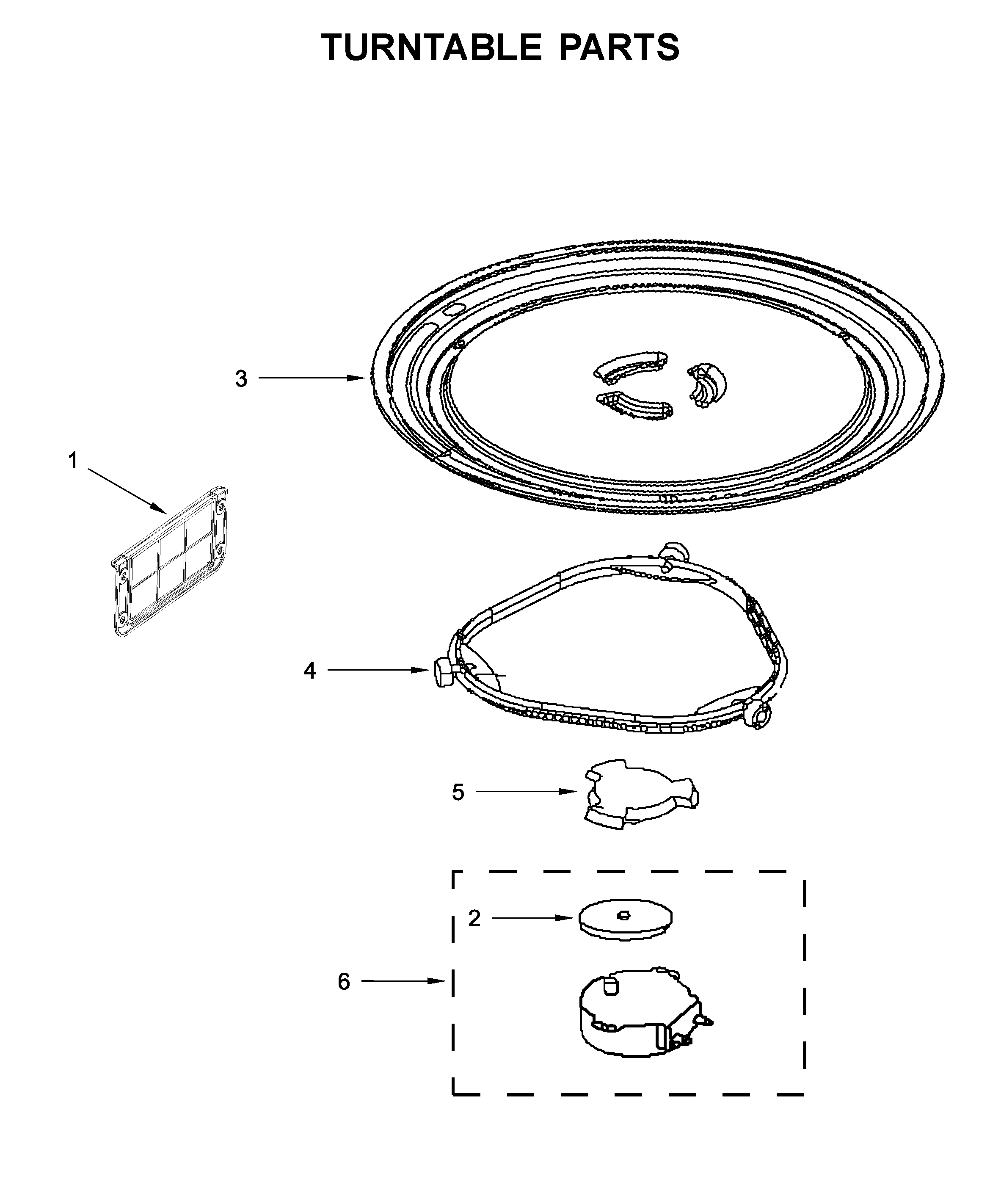 Turntable parts