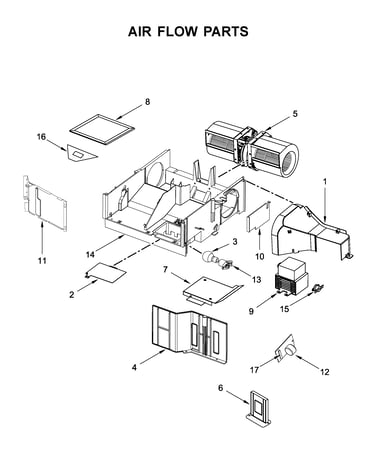 Air flow parts
