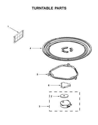 Turntable parts