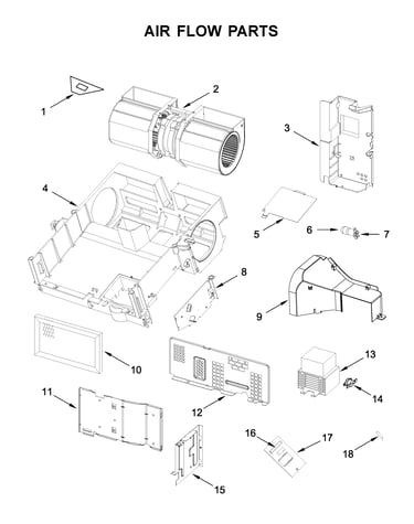 Air flow parts