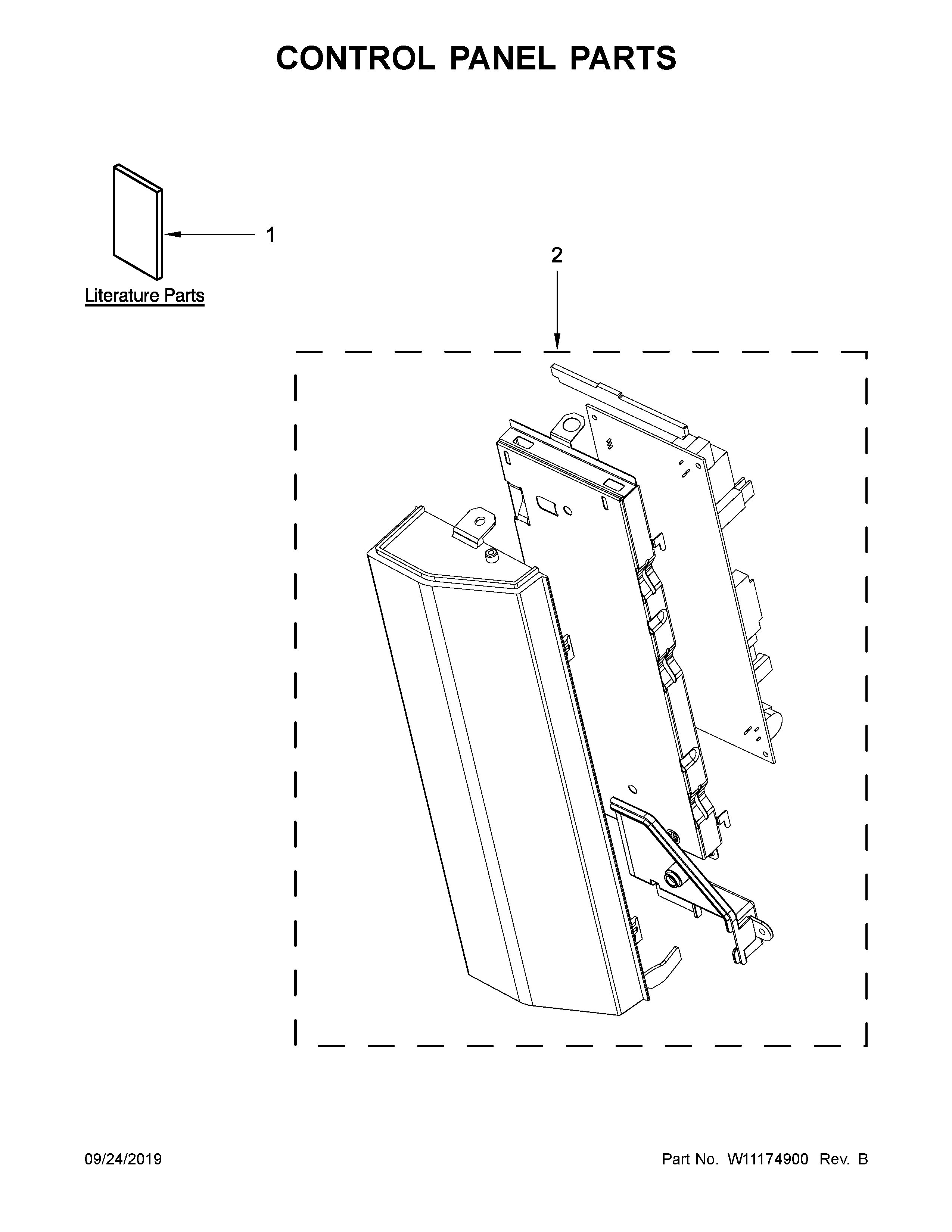 CONTROL PANEL PARTS