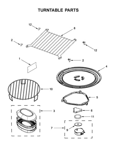 Turntable parts