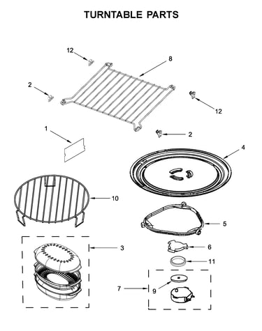 Turntable parts