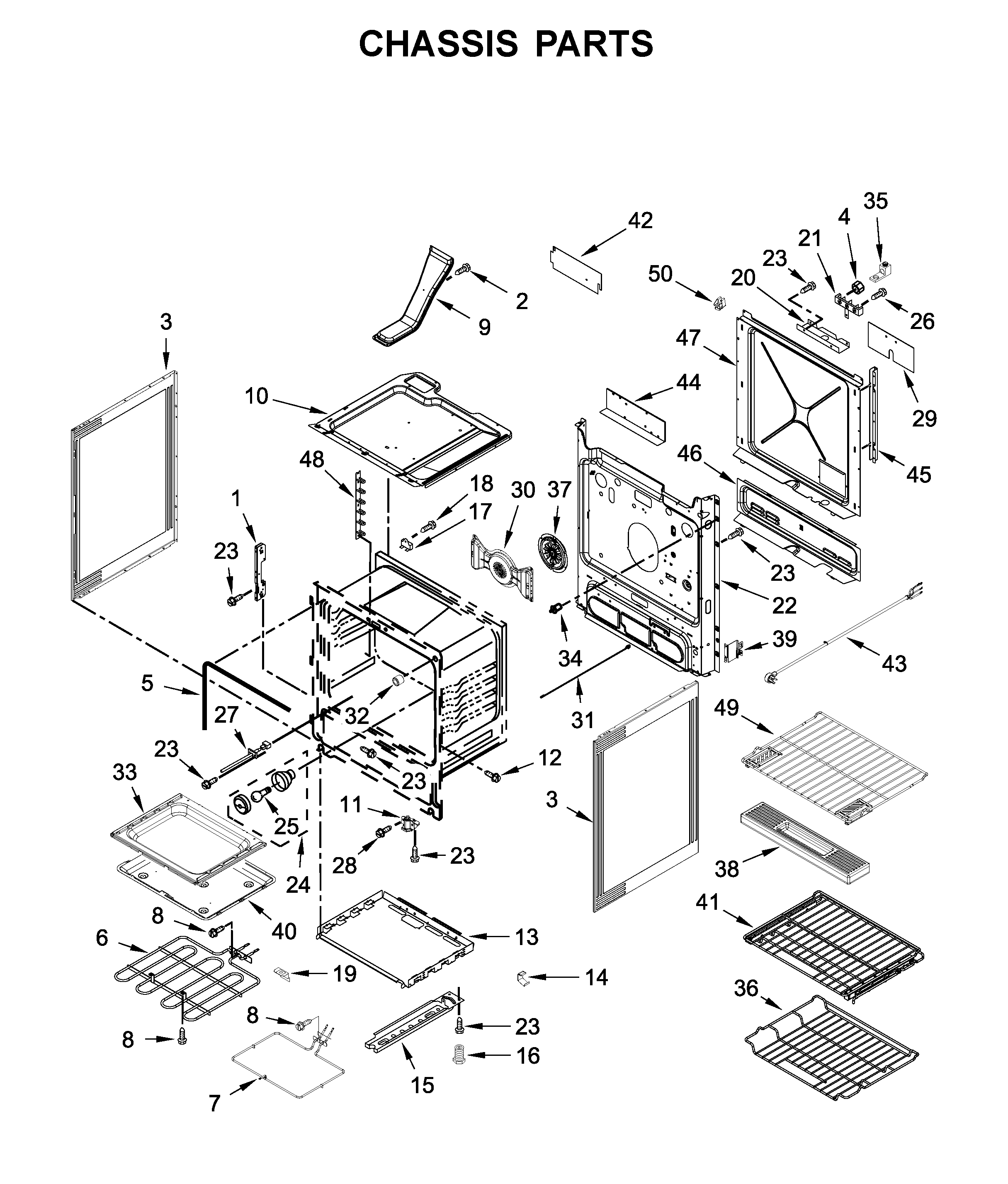 Chassis parts