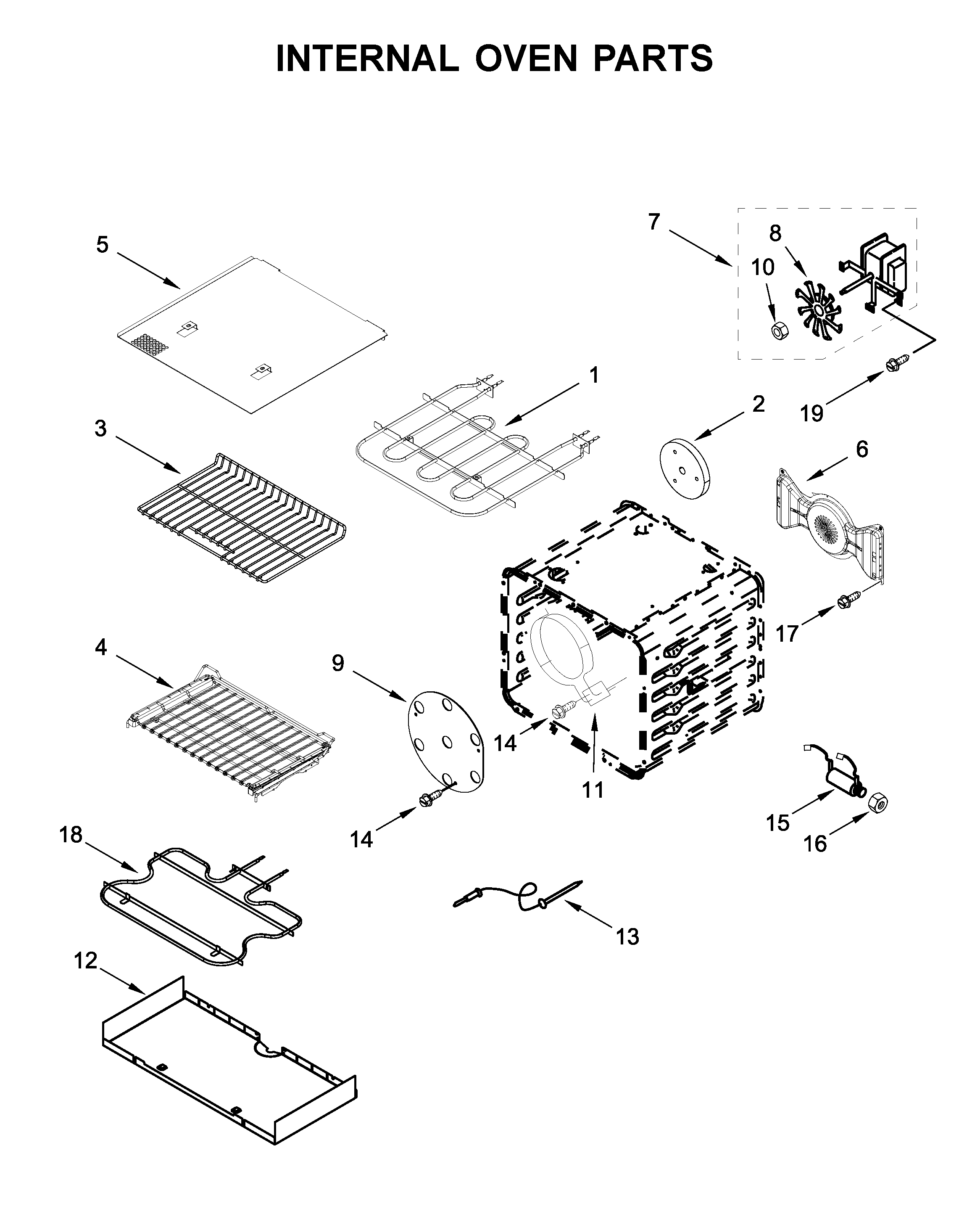 INTERNAL OVEN PARTS