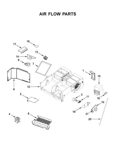 Air flow parts
