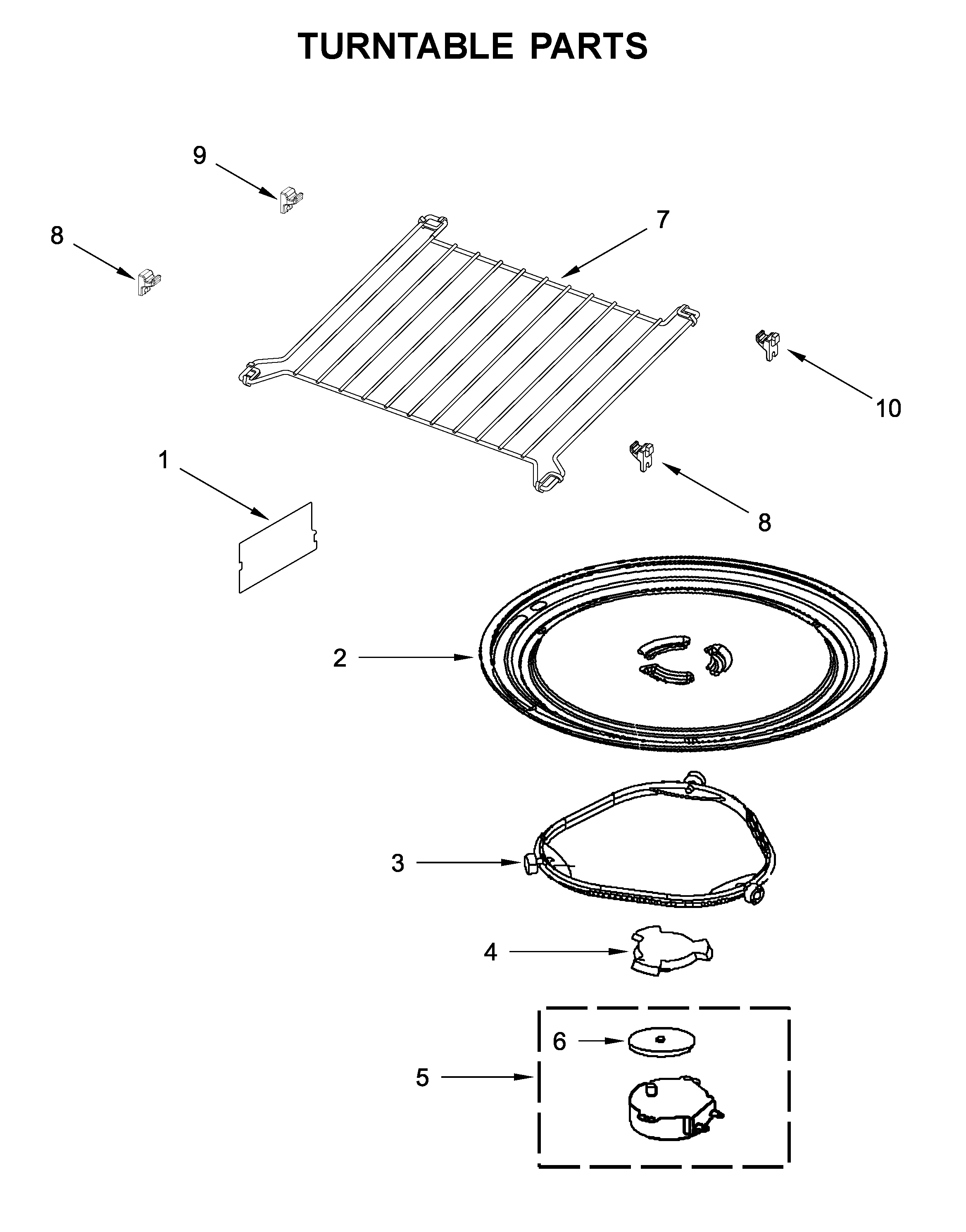 TURNTABLE PARTS