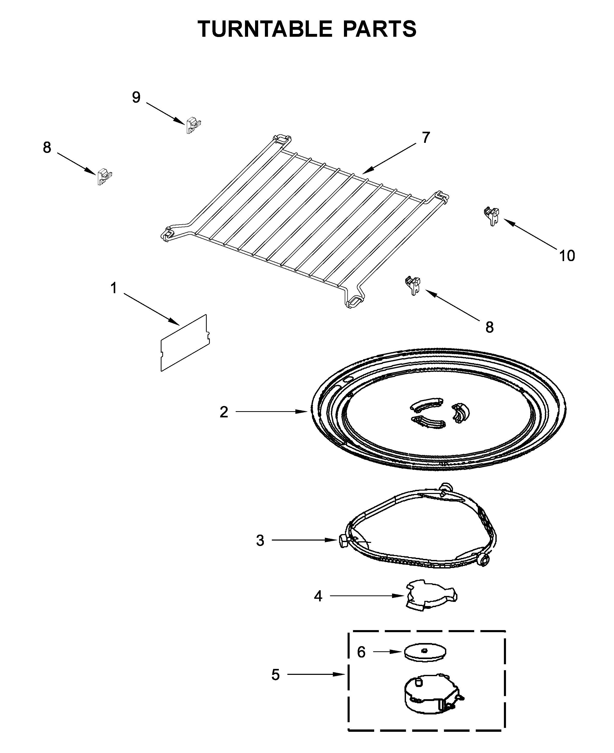 Turntable parts