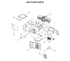 Maytag YMMV1174HK1 air flow parts diagram