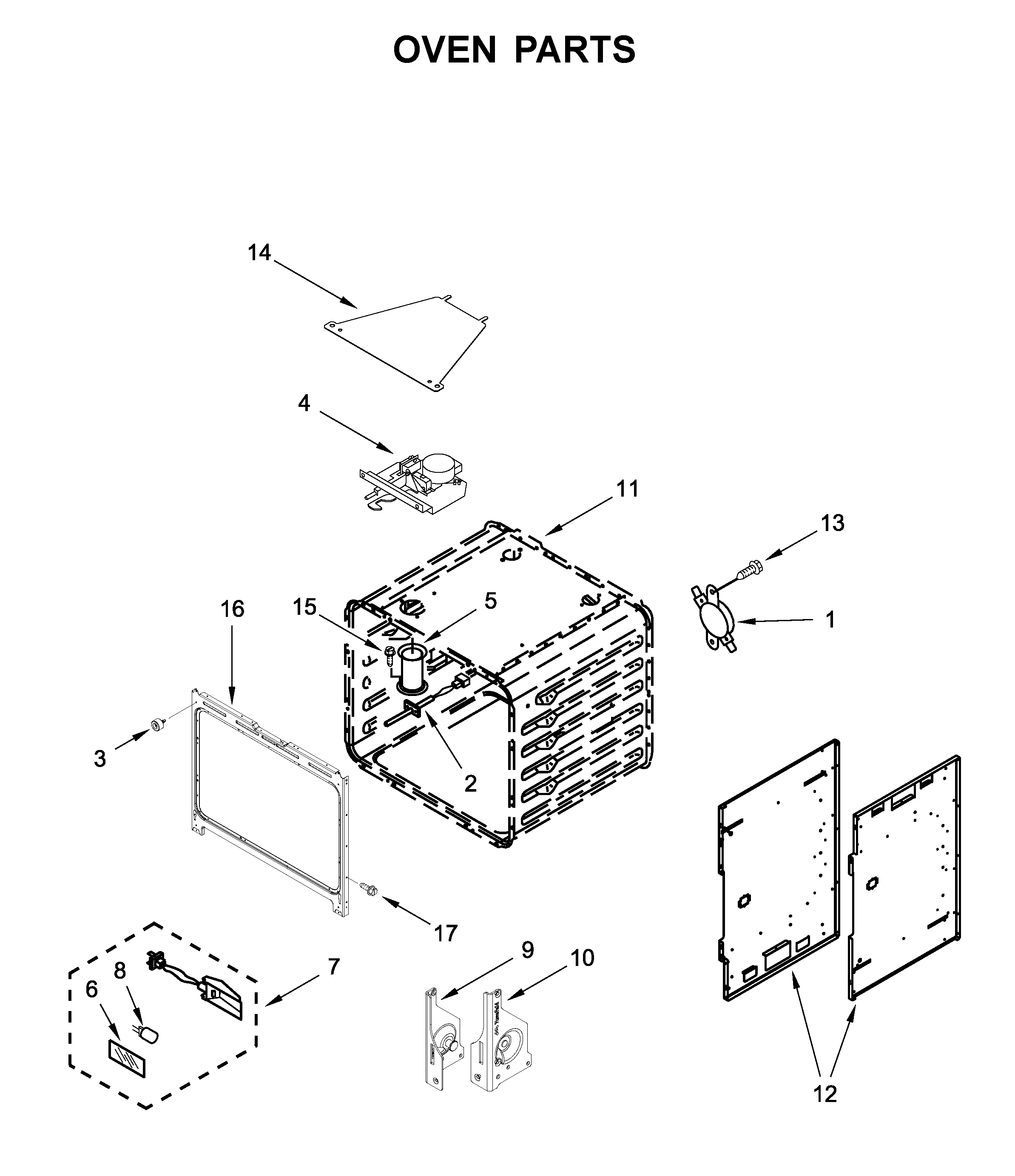 Oven parts