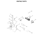 KitchenAid KFDC506JSS00 venting parts diagram