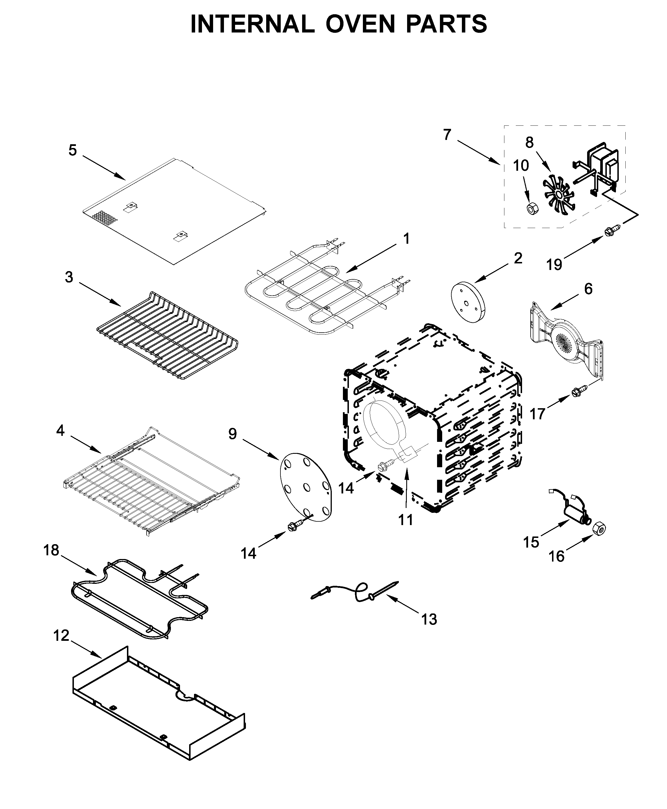 INTERNAL OVEN PARTS