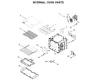KitchenAid KFDC506JSS00 internal oven parts diagram