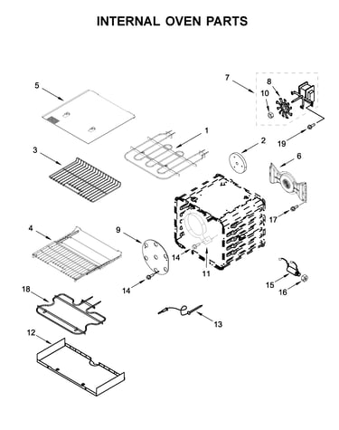 Internal oven parts