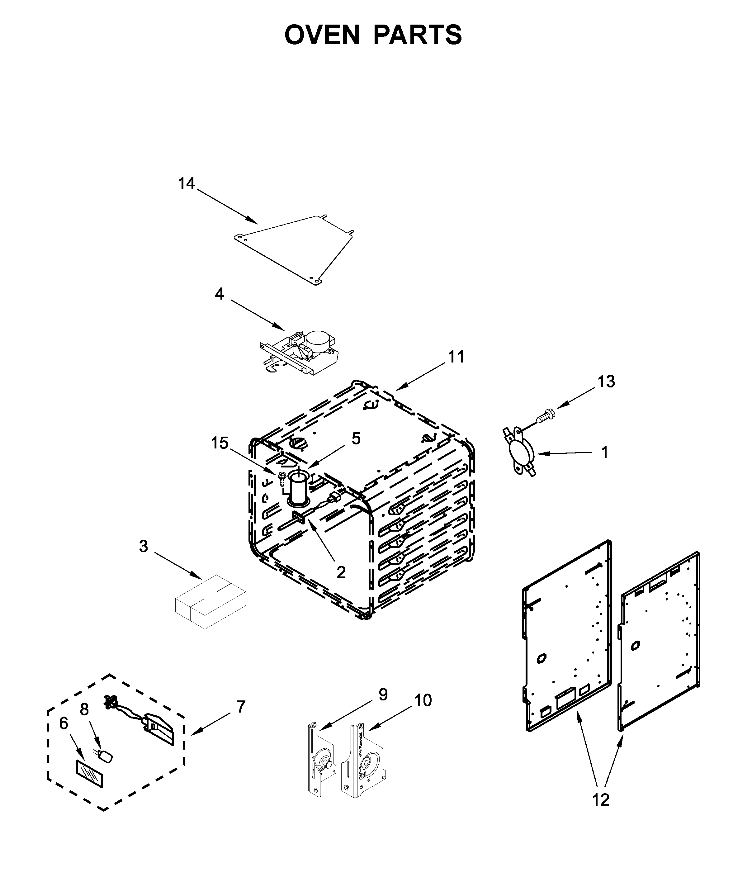 OVEN PARTS