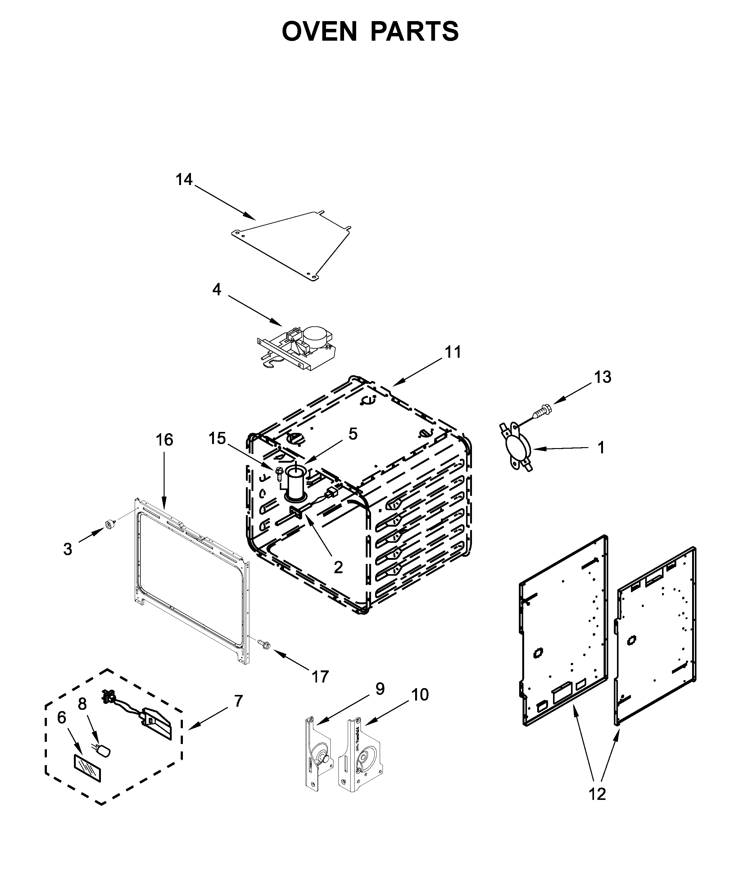 OVEN PARTS