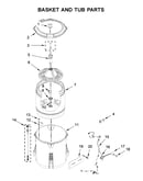 Basket and tub parts